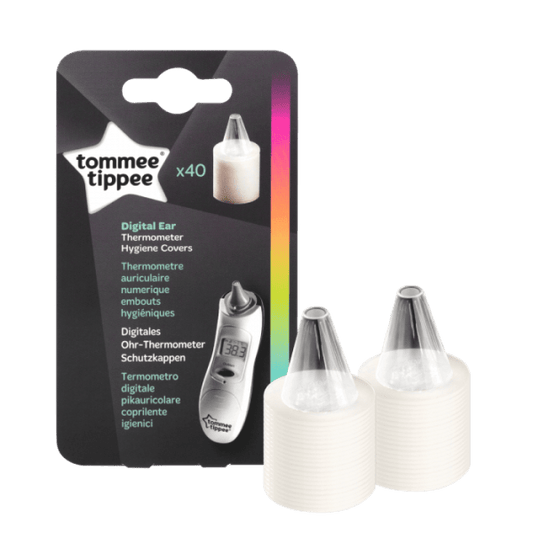 TOMMEE TIPPEE DIGITAL EAR THERMOMETER HYGIENE COVERS – 40 PACK