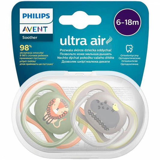 Avent 6-18m Pacifiers Ultra Air