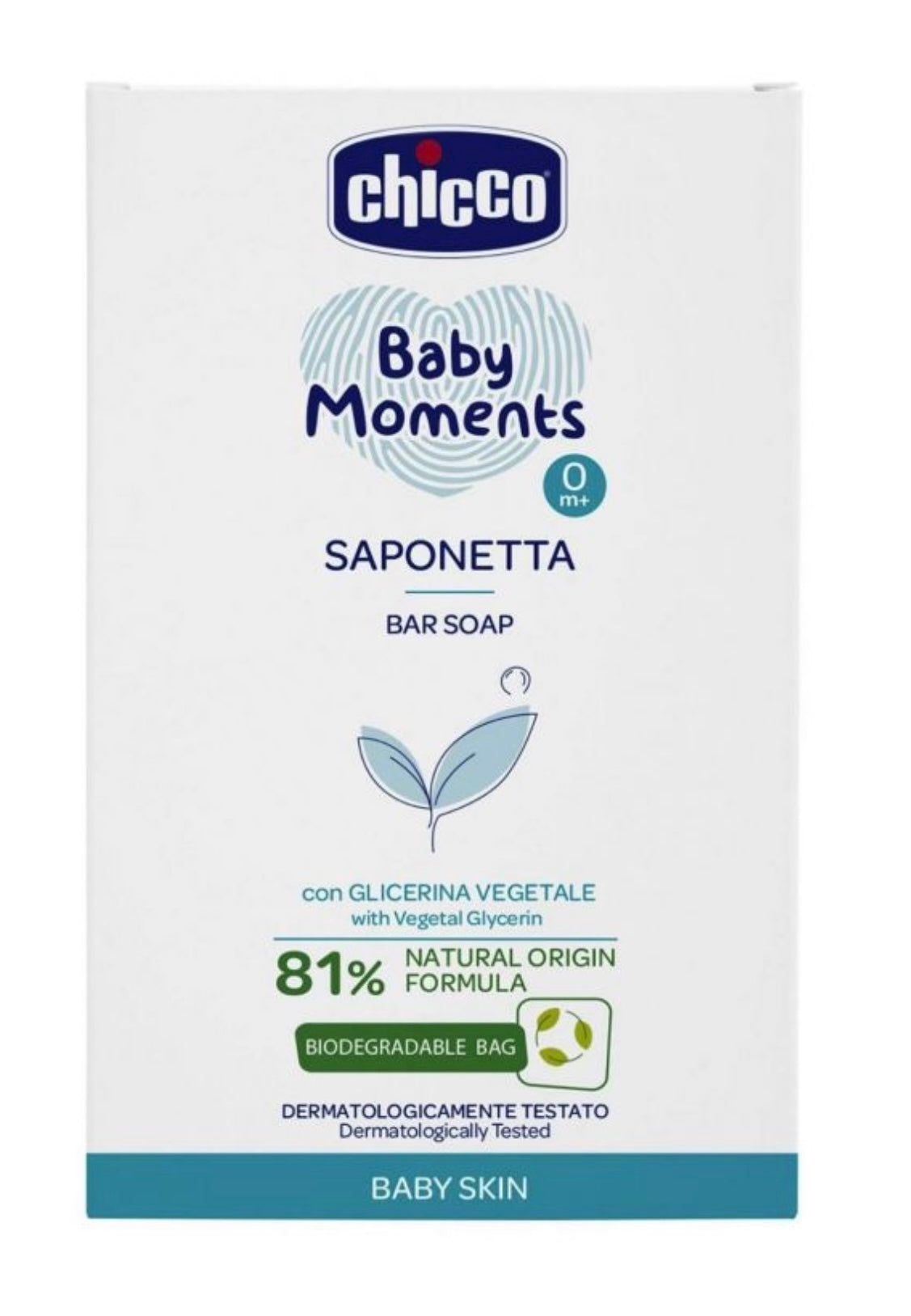 Chicco Baby Moments Saponetta Sapone Solido 100 g