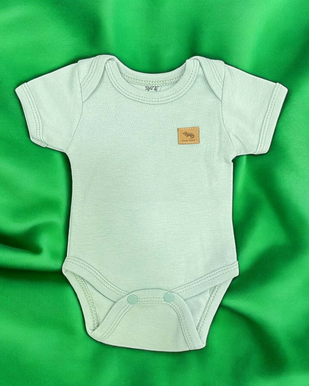 Baby cotton hospital set mint green