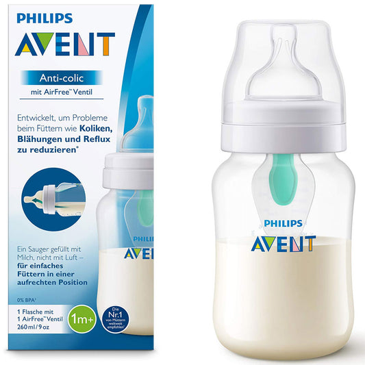 Avent baby bottles anti - colic  1 months +