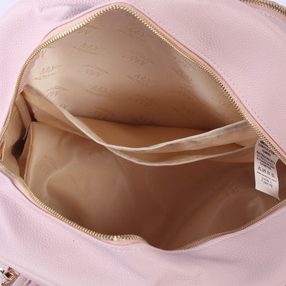Dust Faux Leather bag  Backpack pink