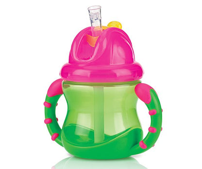 Nuby Twin handle Flip-It cup -240ml - 12m+