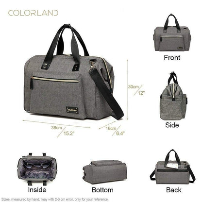 Colorland large maternity bag