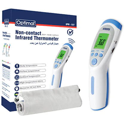 Optimal non-contract infrared thermometer