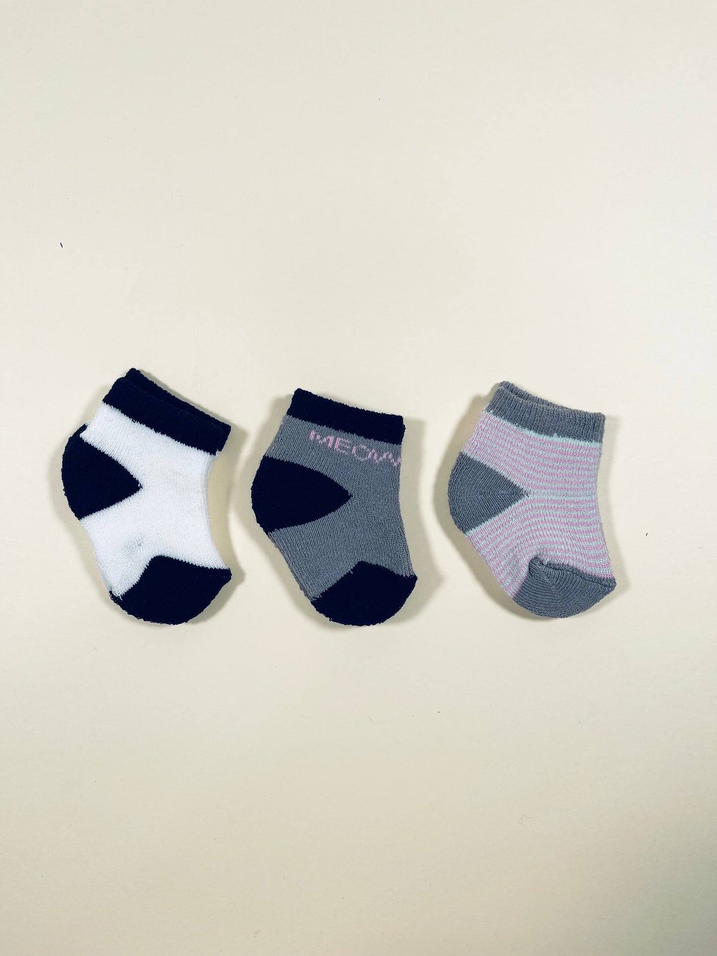 Baby socks 3 in 1