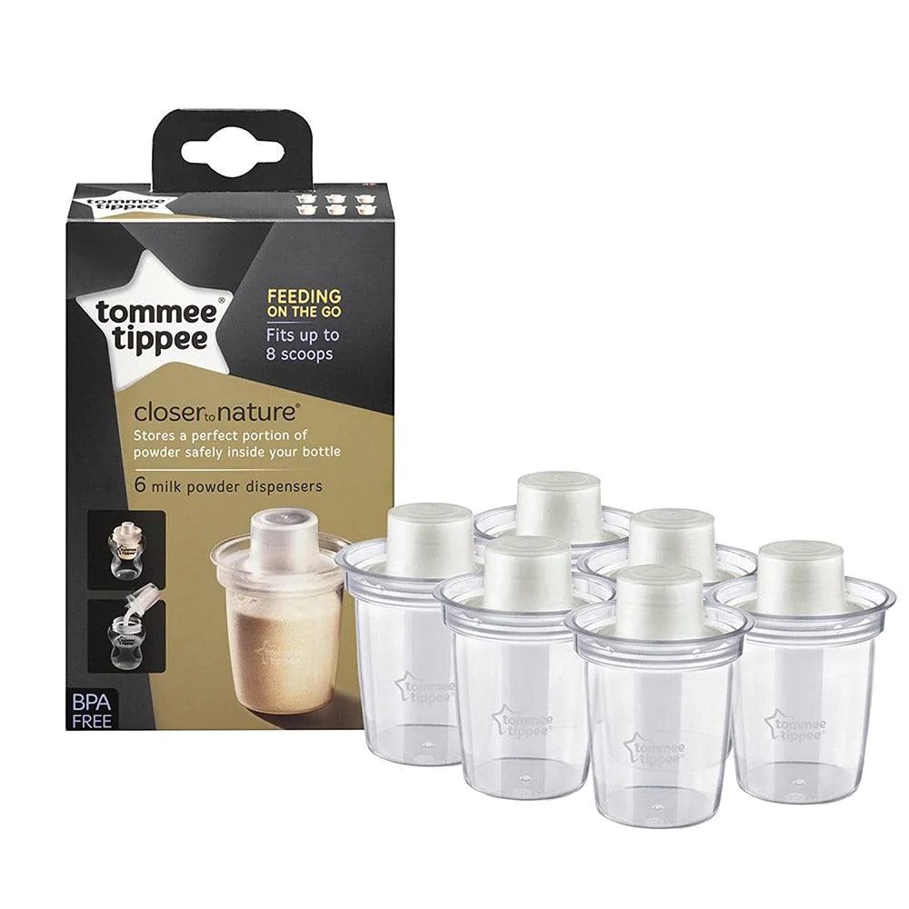 Tommee Tippee 6x Milk Powder Dispencers