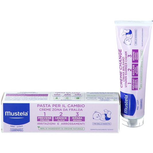 Mustela 1 2 3 Vitamin Barrier Cream 54g (50 ml)