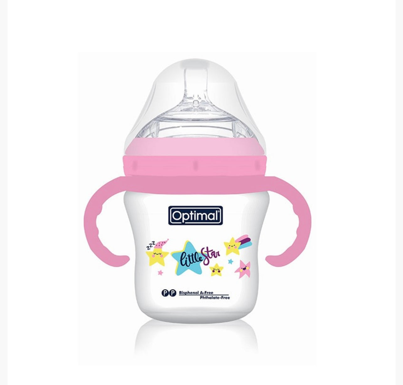 Extra Wide Neck Feeding Bottle With Handle  210 Ml 6+m