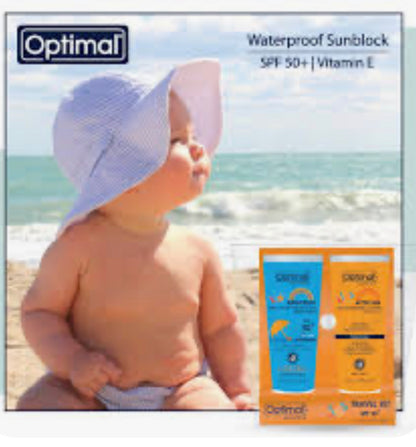 Optimal travel kit spf 50