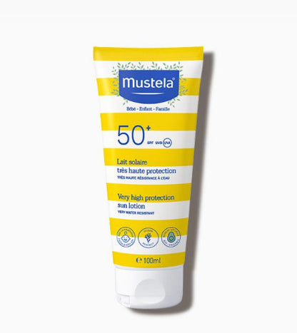 Mustela sun protection 50 spf