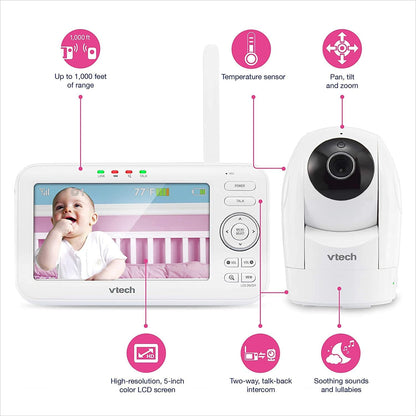 Vtech pan & tilt video monitor