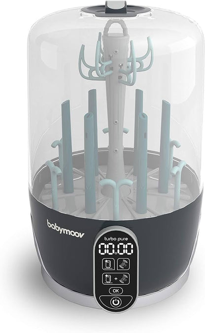 Babymoov turbo pure steriliser , dryer &bottle storage