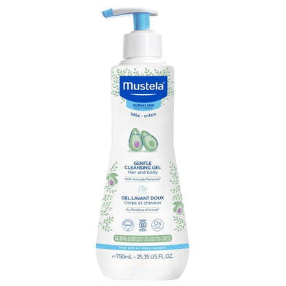 Mustela gentle cleansing gel hair & body