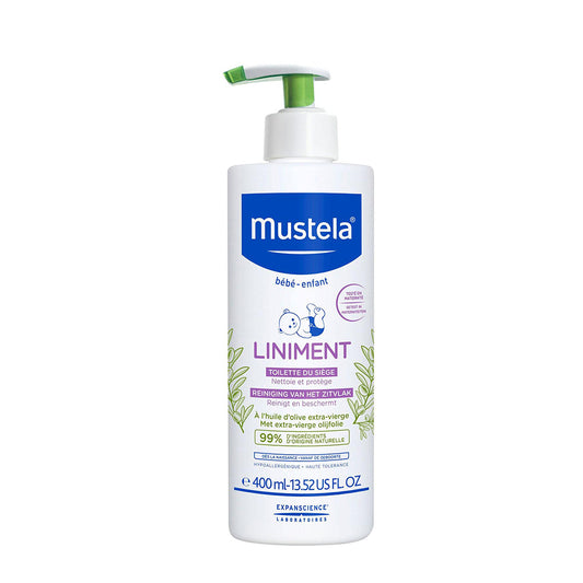 Mustela liniment diaper change cleanser 400 ml