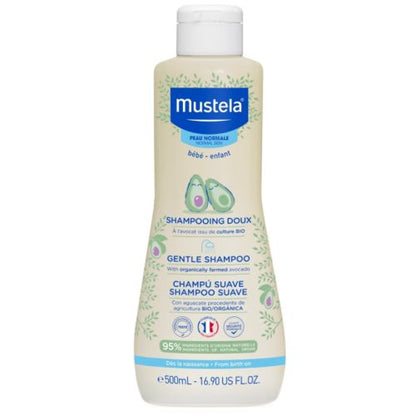 Mustela gentle shampoo
