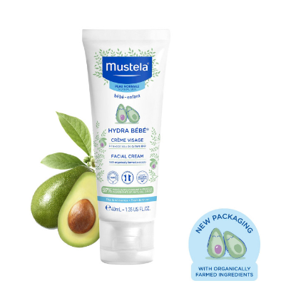 Mustela hydra Bebe facial cream