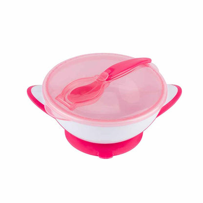 Babyono suction bowl with a spoon