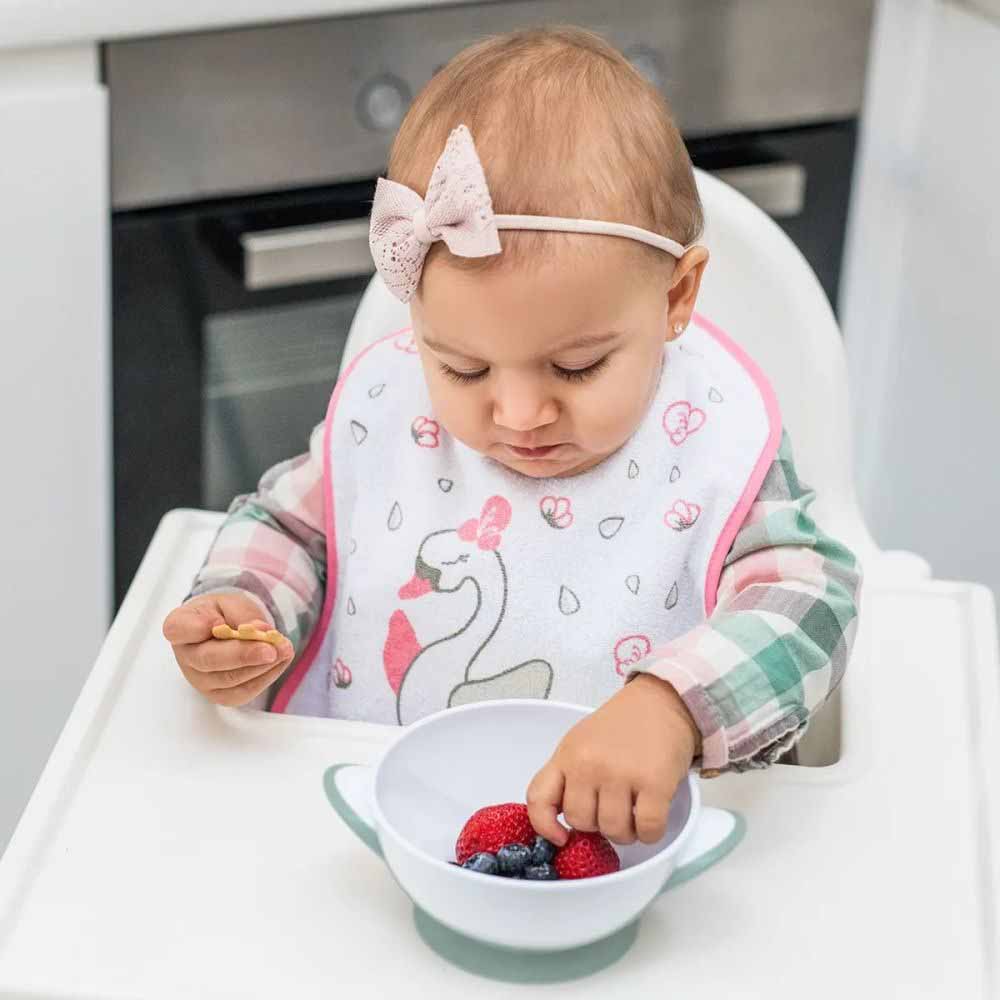 Babyono suction bowl with a spoon