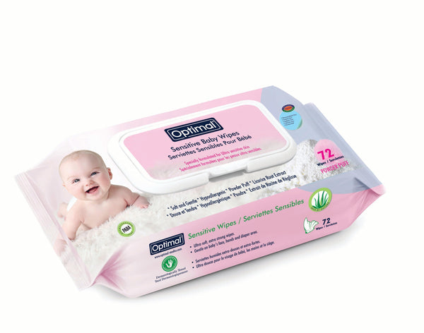 Optimal sensitive wipes