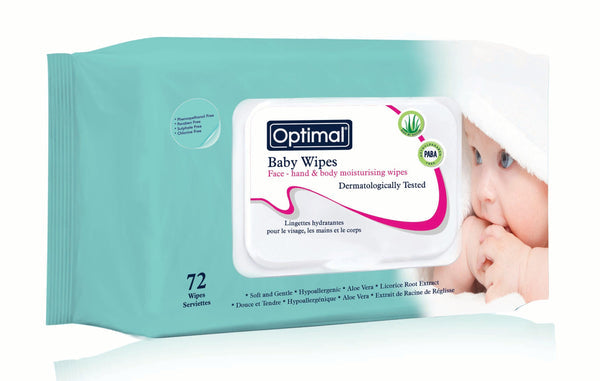 Optimal baby wipes