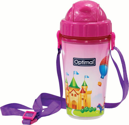 Optimal P.p insulated straw cup 350 ml