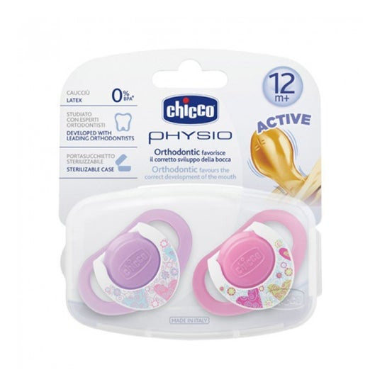 Chicco physio compact pacifier 12 months +