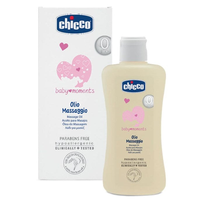 Chicco baby moments massage oil 0 months +