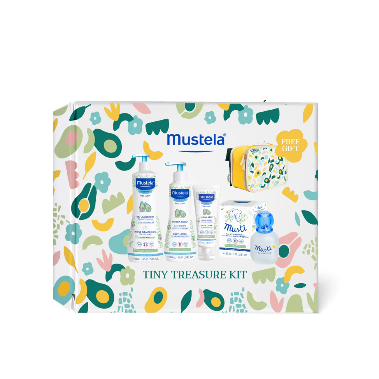 MUSTELA
Tiny Treasure Kit With Pouch Pastel