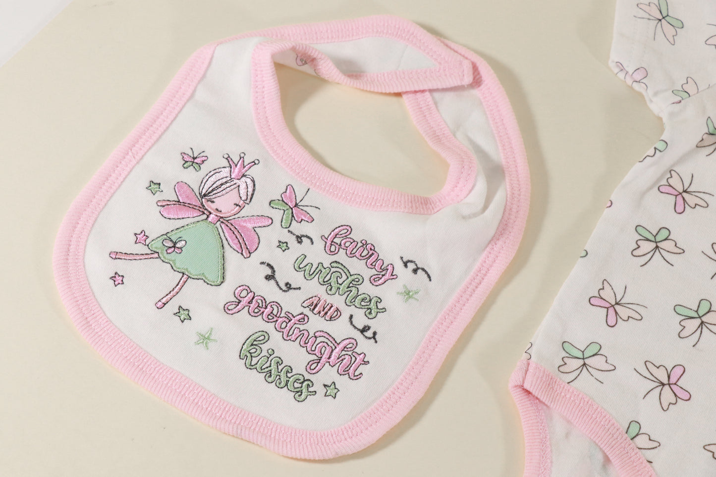 5 pieces Baby girl cotton  hospital set