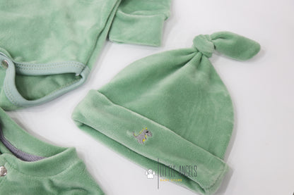 Baby hospital velvet 5 pieces set