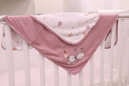 Baby cotton blanket