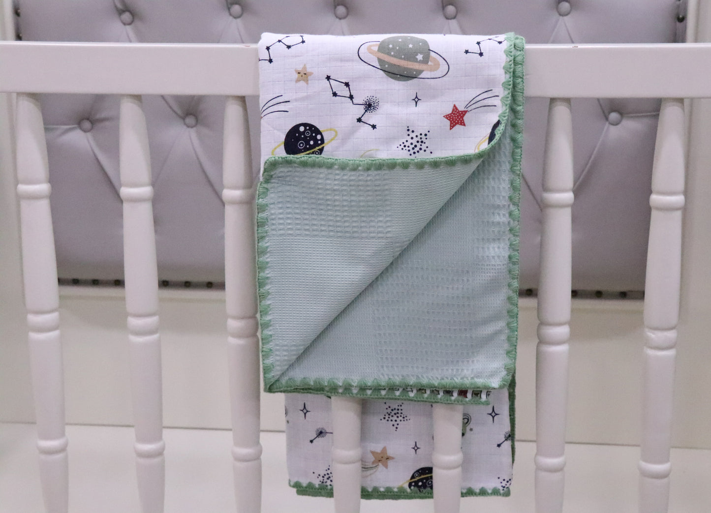 Baby boy blanket 90x95