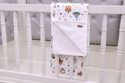 Baby boy blanket 90x95