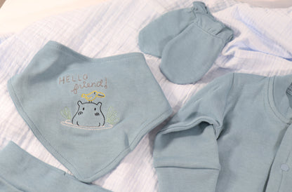 Baby boy hospital set