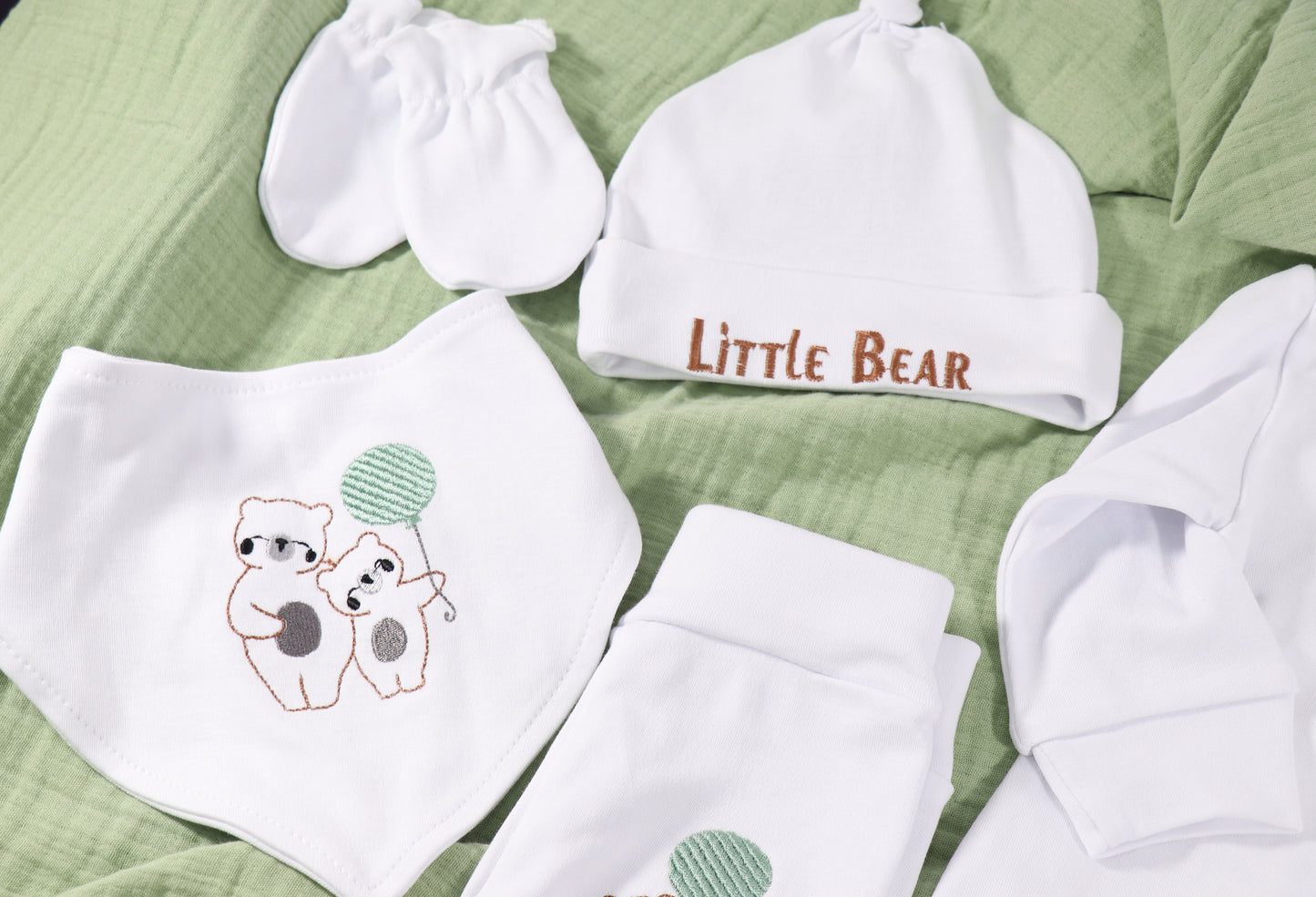 Baby boy hospital set