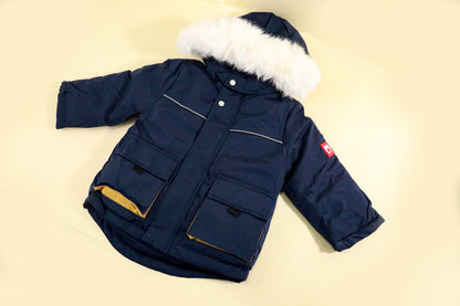 Kids jacket / velvet interior