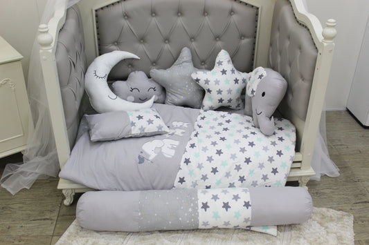 9 pieces bedding set