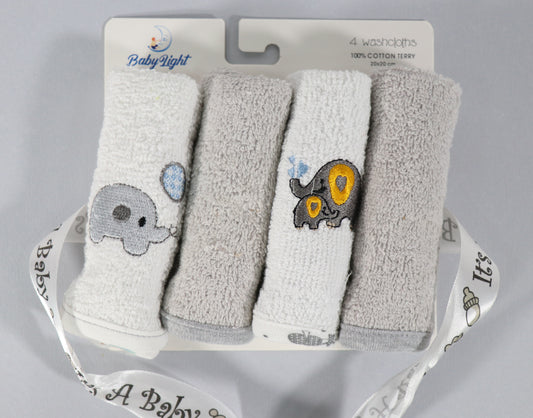 4 pieces towel set