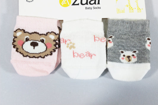 New-born socks 3pieces