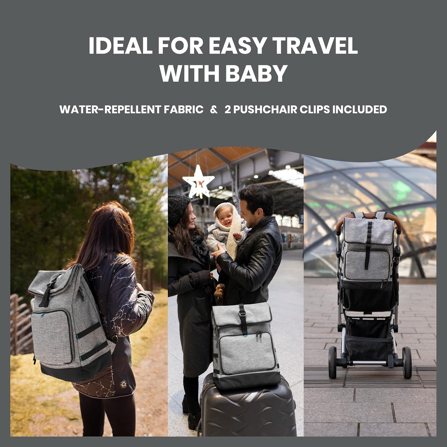 Babymoov Sancy Diaper Bag Backpack