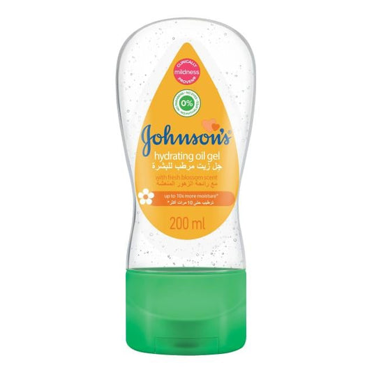 Johnson’s Baby Hydrating Oil Gel with Fresh Blossom Scent (200ml)