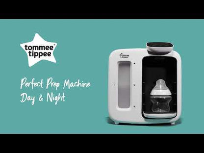 Tommee Tippee Perfect prep day and night bottle processor with antibacterial filter, digital display and sleep-friendly functions, black