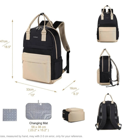 Colorland kenzie pack and go baby travel diaper backpack