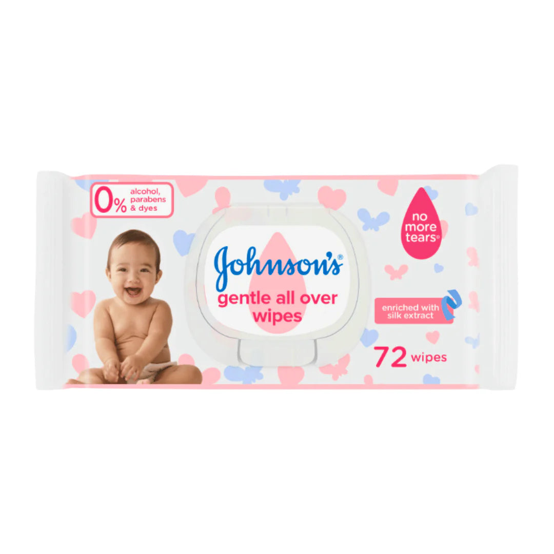 Johnson's gentle all over wipes
