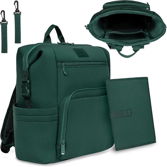 Lionelo Nursery Backpack Bag Cube Green Forest