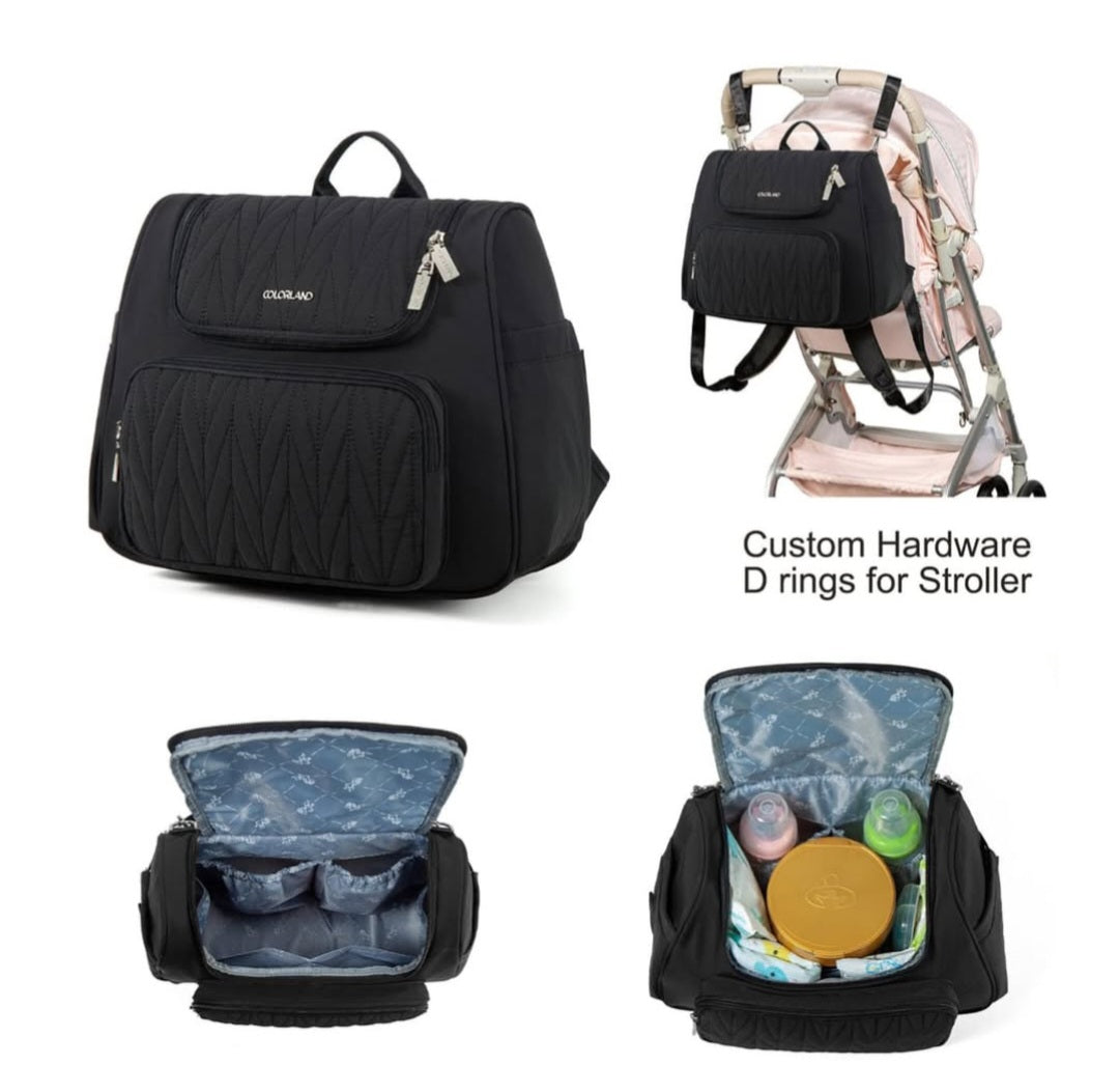 Colorland Jane Chic Baby Travel Diaper Backpack
