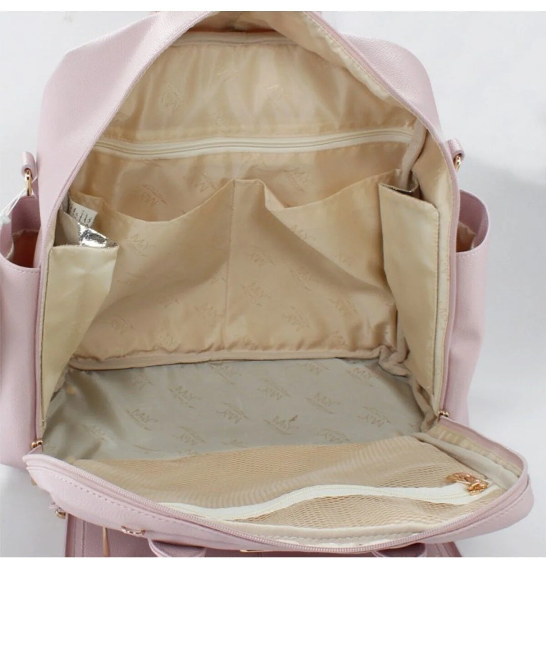 Faux leather bag M&Y