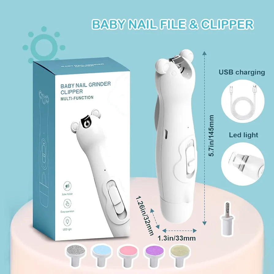 BABY NAIL GRINDER CLIPPER

MULTI-FUNCTION