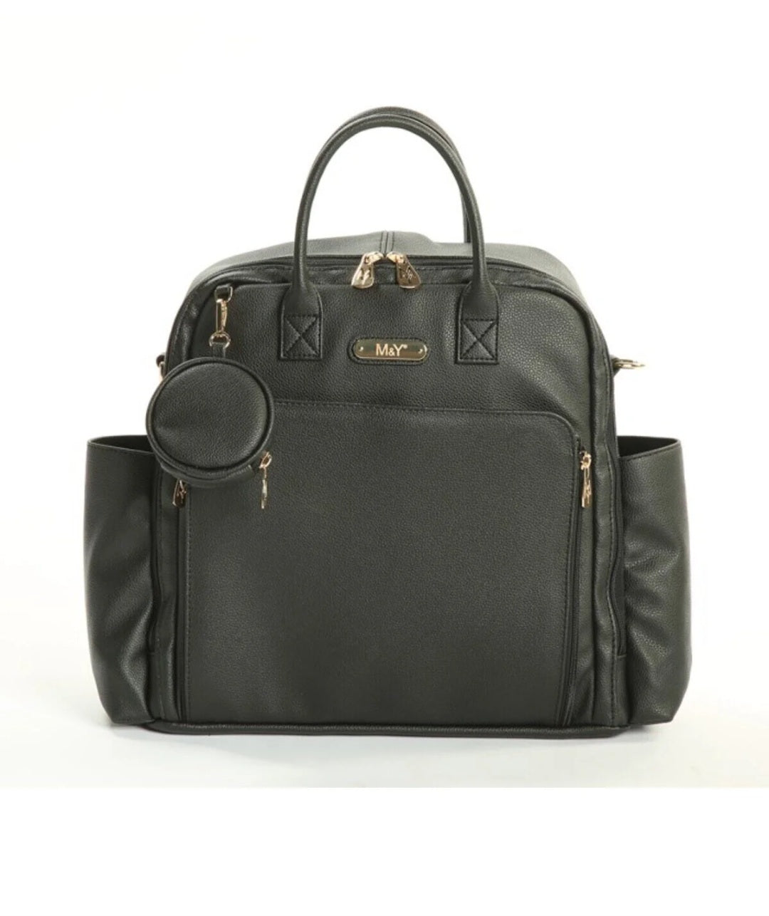 Faux leather bag M&Y